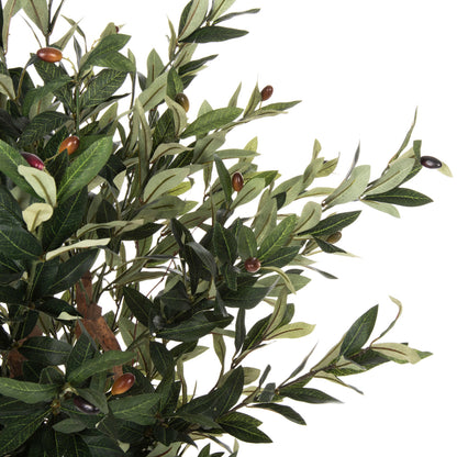 Decorative Synthetic Plant Hm4007 Olive Tree In Pot 96h Cm.