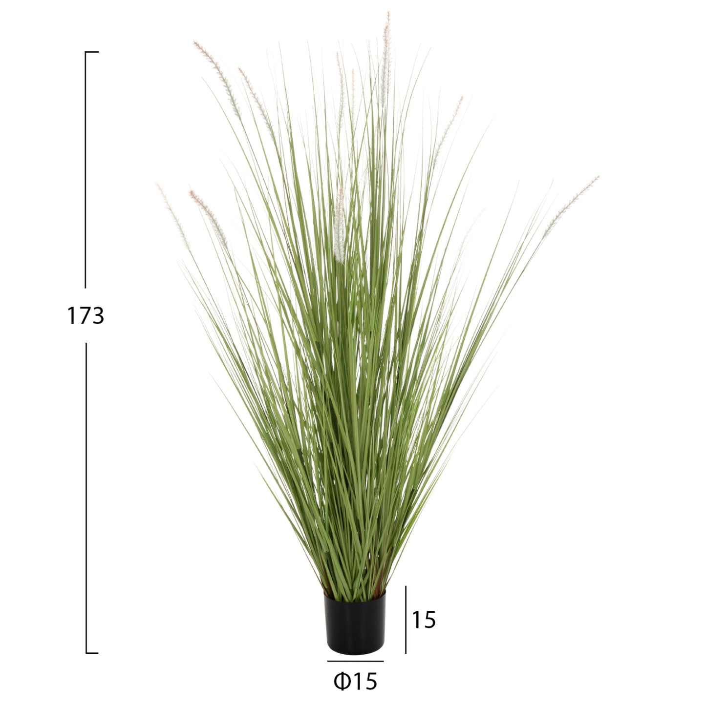 Synthetic Plant Bristlegrass H173cm