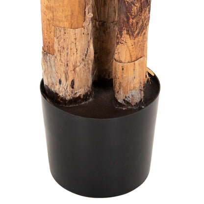 Decorative Synthetic Plant Hm7978 BanΑΝΑ Tree In Pot 200h Cm.