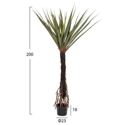 Decorative Synthetic Plant Hm7989 Sisal Tree In Pot 200h Cm.