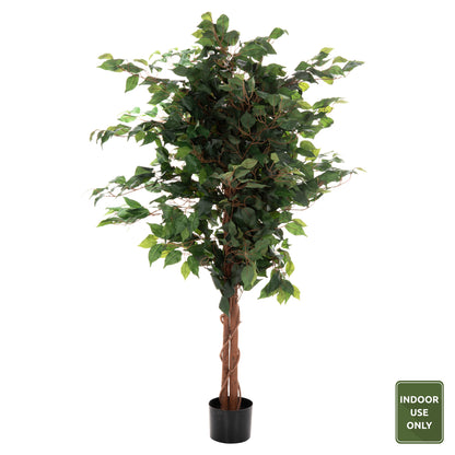 Decorative Synthetic Plant Hm7992 Banyan Tree In Pot 136h Cm.