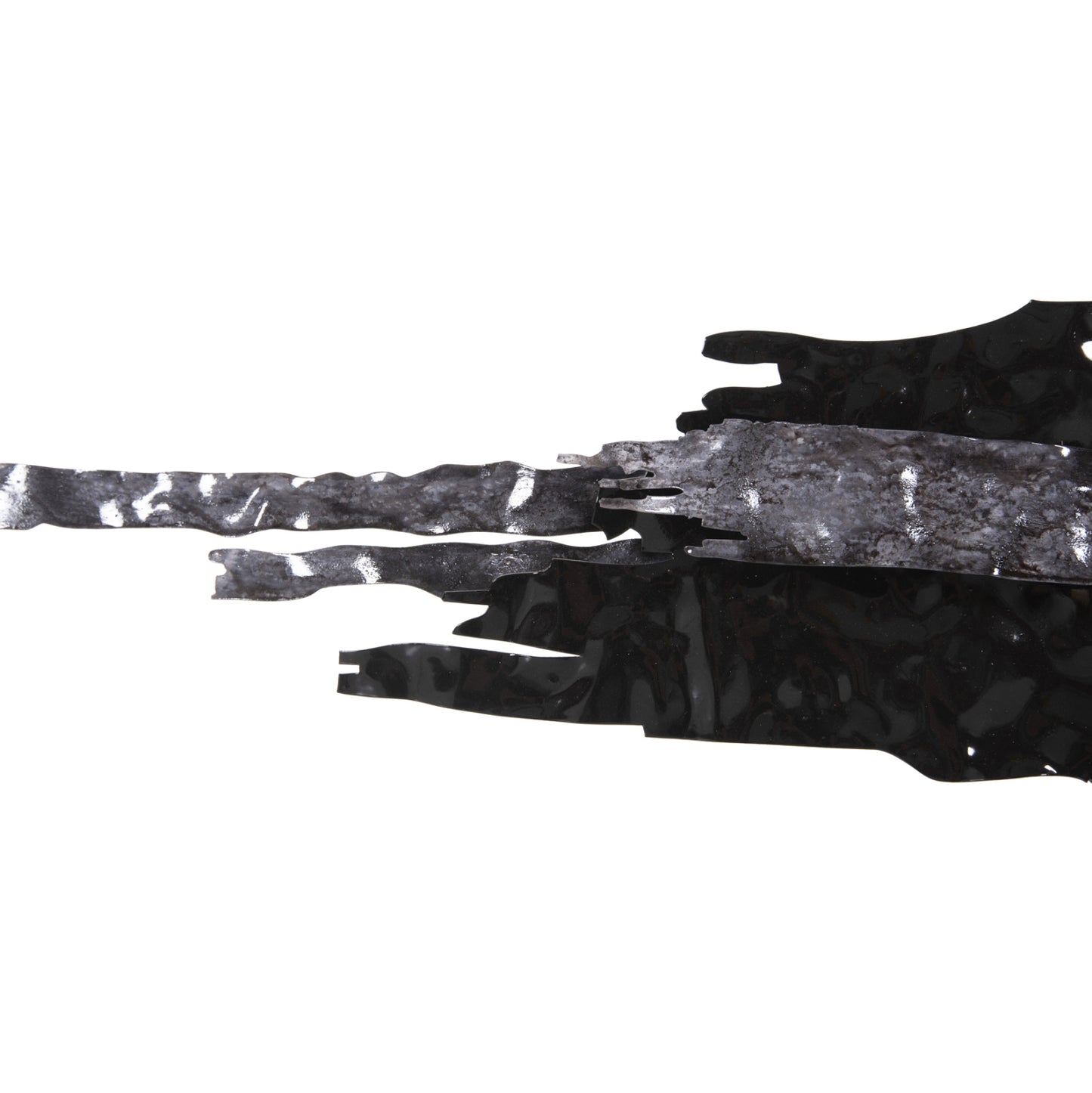 Wall Decor Hm4196 Metal In Black-anthracite-gold 144x63,5hcm.
