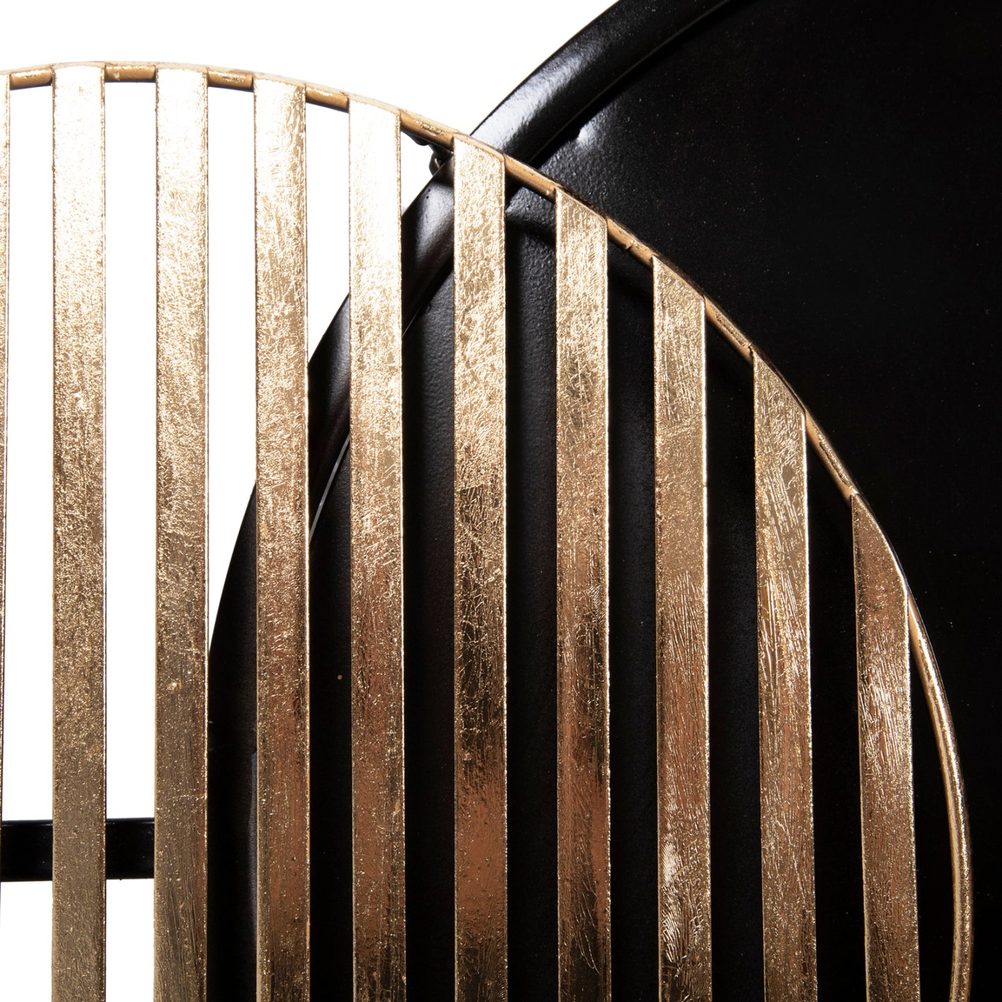 Wall Decor Hm4201 Metal In Black & Gold 81,5x46,5hcm.