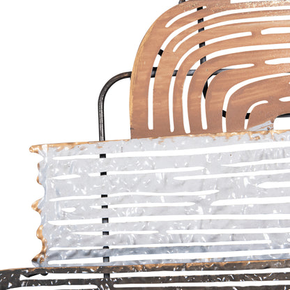 Wall Decoration Hm4206 Metal In Various Colors 58x4x109cm.