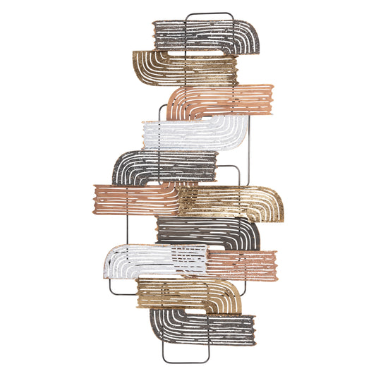 Wall Decoration Hm4206 Metal In Various Colors 58x4x109cm.