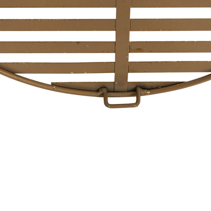 Wall Decor Hm4210 Metal In Brown-gold 125x39hcm.