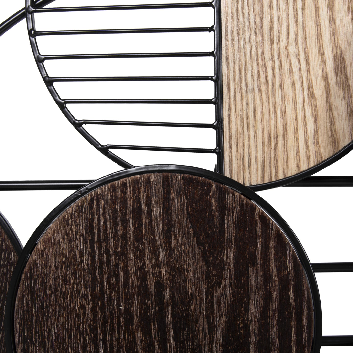Wall Decor Hm4216 Metal In Earth Subtle Colors 135x69 Cm.