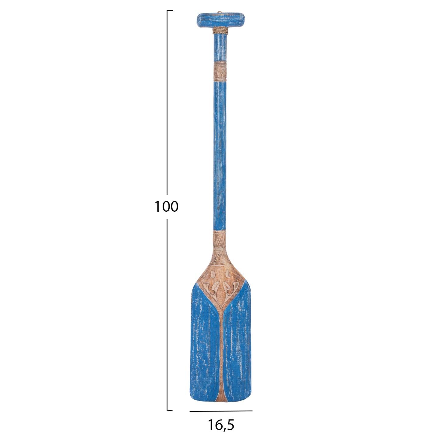 Wall Decor Hm7709.04 Solid Albasia Blue 16,5x100cm