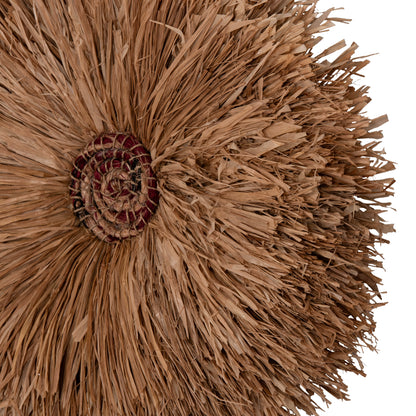 Wall Decoration Round Abor Hm4717 Sisal Fibers In Natural Φ60cm.