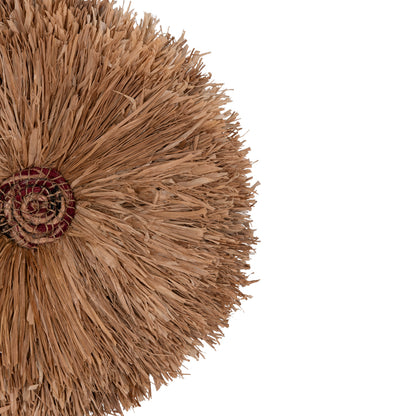 Wall Decoration Round Abor Hm4717 Sisal Fibers In Natural Φ60cm.