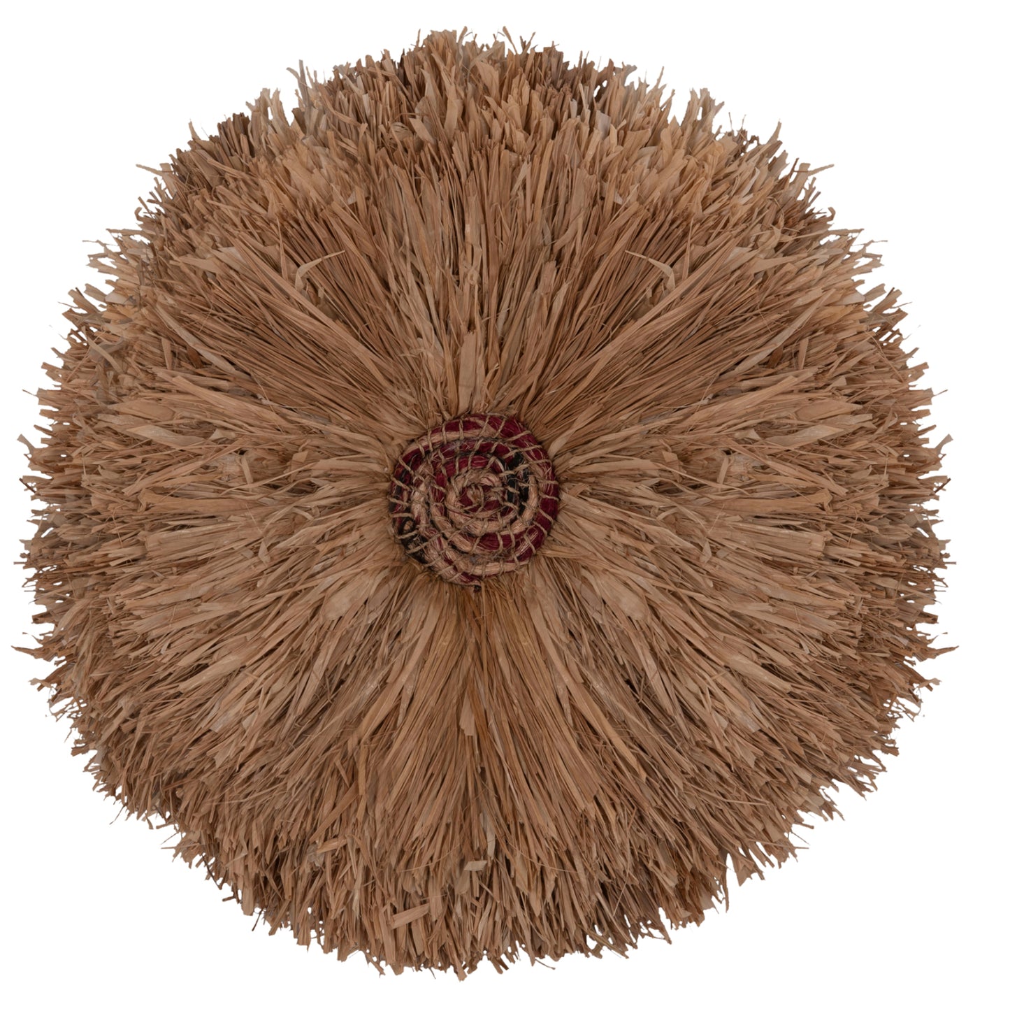 Wall Decoration Round Abor Hm4717 Sisal Fibers In Natural Φ60cm.