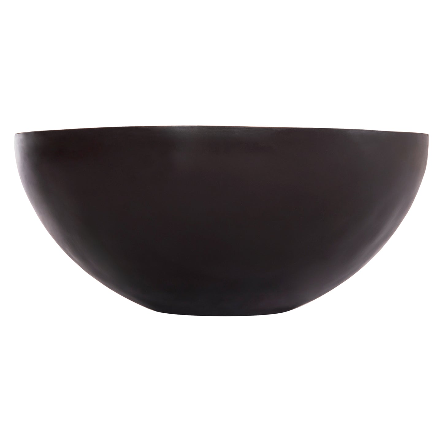 Decor Round Coffee Table Bowl Hm8717.22 Rusty With Acacia Wood Top Φ89.5x39hcm.