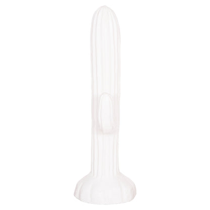 Decorative Floor Standing Cactus Hm4386.02m Plaster In White 54x34x103hcm.