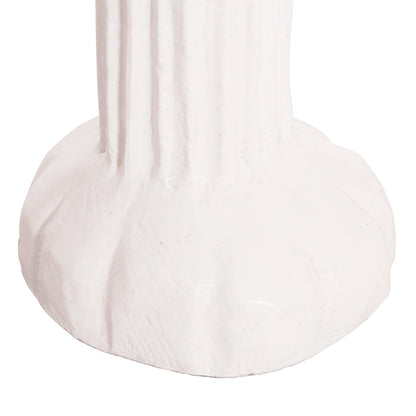 Decorative Floor Standing Cactus Hm4386.02m Plaster In White 54x34x103hcm.