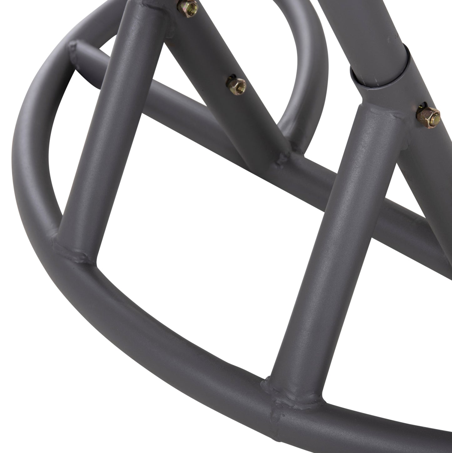 Double Hanging Nest With Footrest Gracie Hm5754.02 Beige Synthetic Rattan-grey Steel Frame Φ120x200hcm.