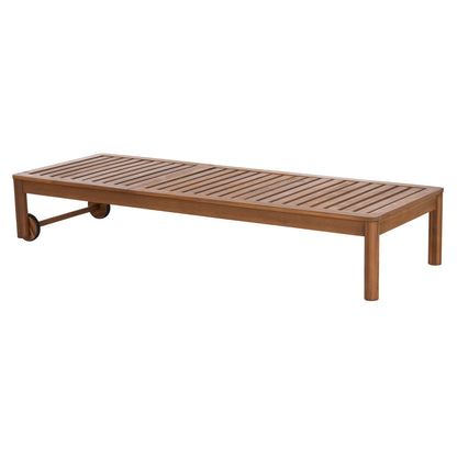 Professional Sunlounger Luella Hm6545 Acacia Wood--natural Color 200x70x89hcm.