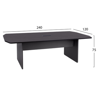 Professional Meeting Desk Rosewood 240x120x75 Hm2103.01
