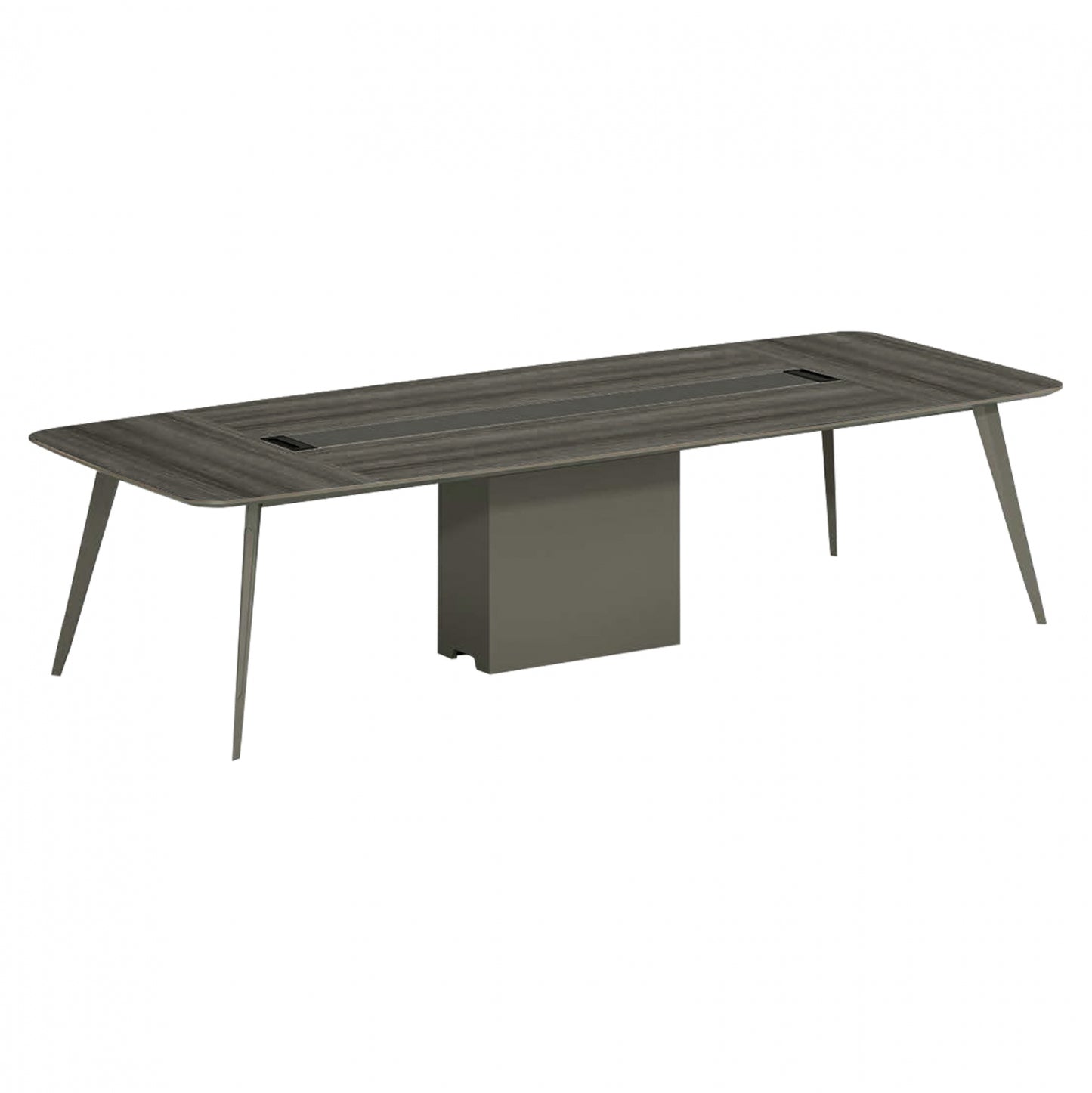 Professional Meeting Desk Lux Series Mocha & Ash 320x128x75 Hm2124