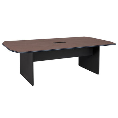 Professional Meeting Desk Walnut Color 240x120x75 Hm2103.02