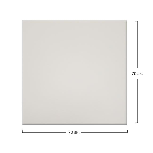 Table's Desktop 101 Werzalit 70x70cm White Hm5230.02