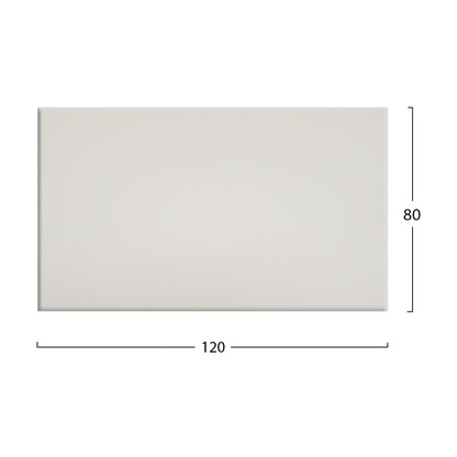 Tabletop 101 Werzalit In White Color 120x80cm.hm5630.02