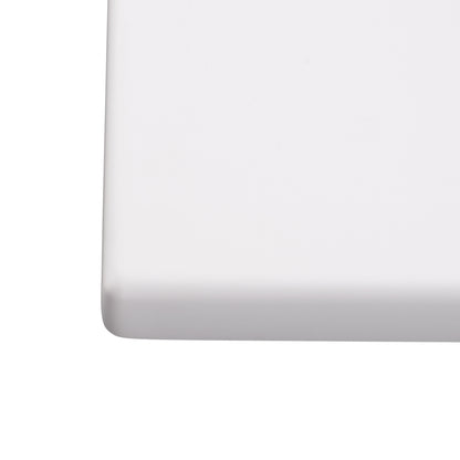 Tabletop 101 Werzalit In White Color 120x80cm.hm5630.02
