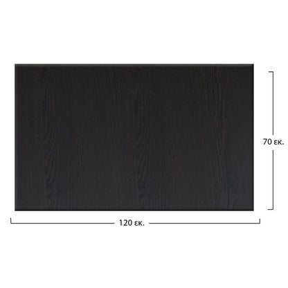 Table's Desktop 272 Werzalit  120Χ70 Cm In Wenge Hm5232.03