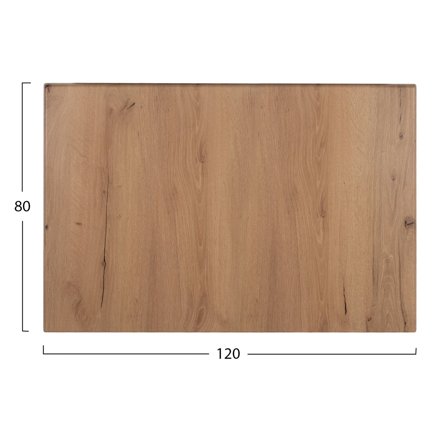 Tabletop Hm5630.14 4680 Werzalit In Natural Wood Color 120x80cm.