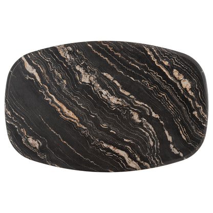 Tabletop 5787 Werzalit Hm5916.15 Black&gold Marble Color 146x94cm.