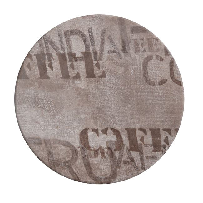 Table's Desktop 710 Werzalit '60cm In Coffee Brown Hm5227.06