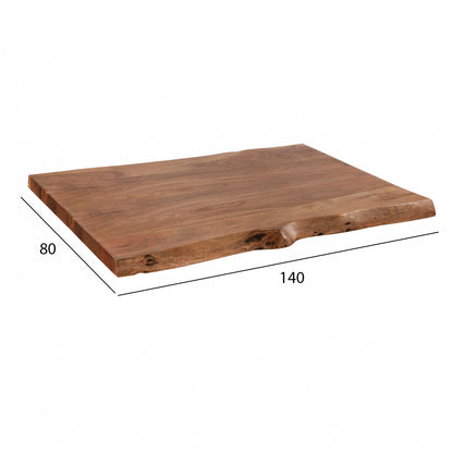 Table's Desktop 140x80x4 Hm8465.11 From Solid Wood Acacia