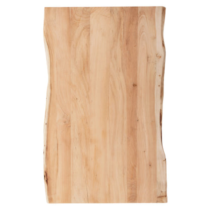 Tabletop-solid Acacia Wood Hm8505.21 Natural Wood Color 160x90x4(thickness) Cm.