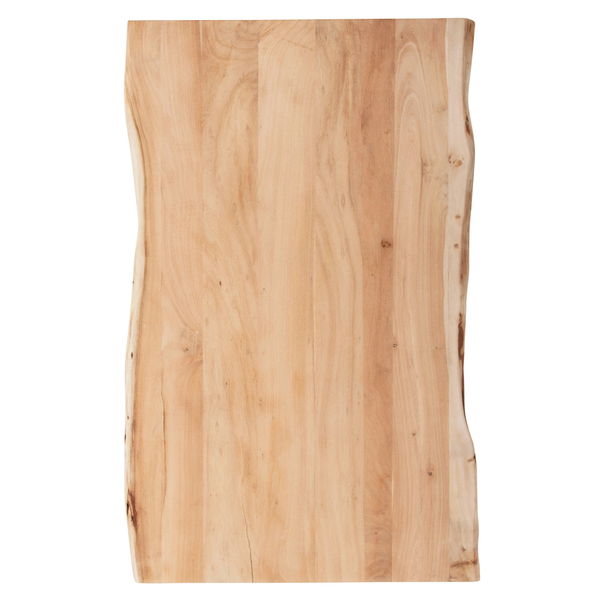 Tabletop-solid Acacia Wood Hm8506.21 Natural Wood Color 200x95x4(thickness) Cm.