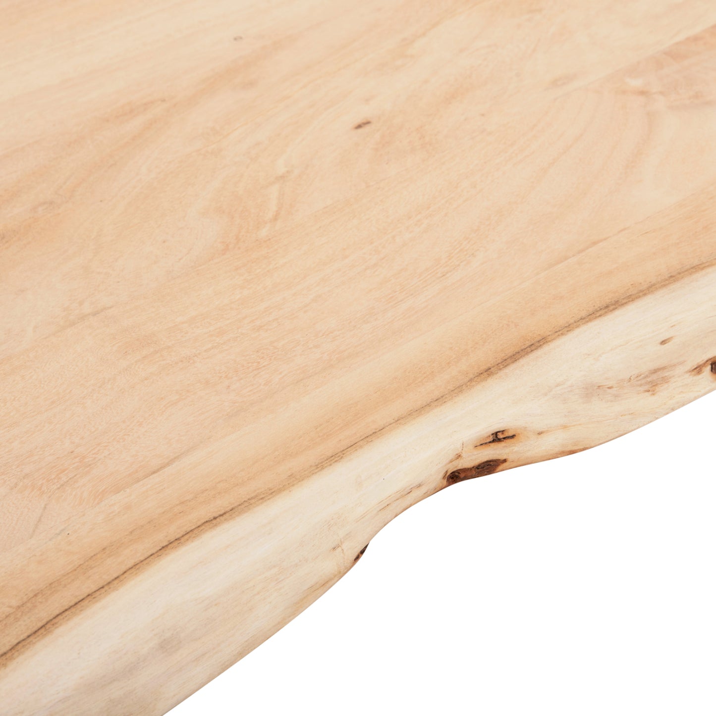 Tabletop-solid Acacia Wood Hm8506.21 Natural Wood Color 200x95x4(thickness) Cm.