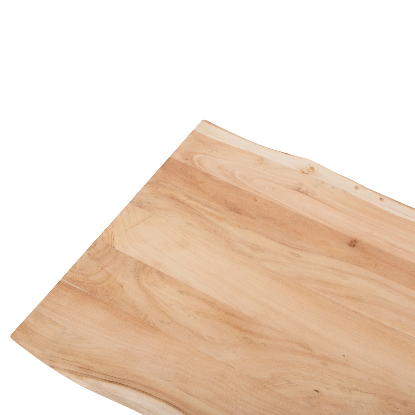 Tabletop-solid Acacia Wood Hm8506.21 Natural Wood Color 200x95x4(thickness) Cm.