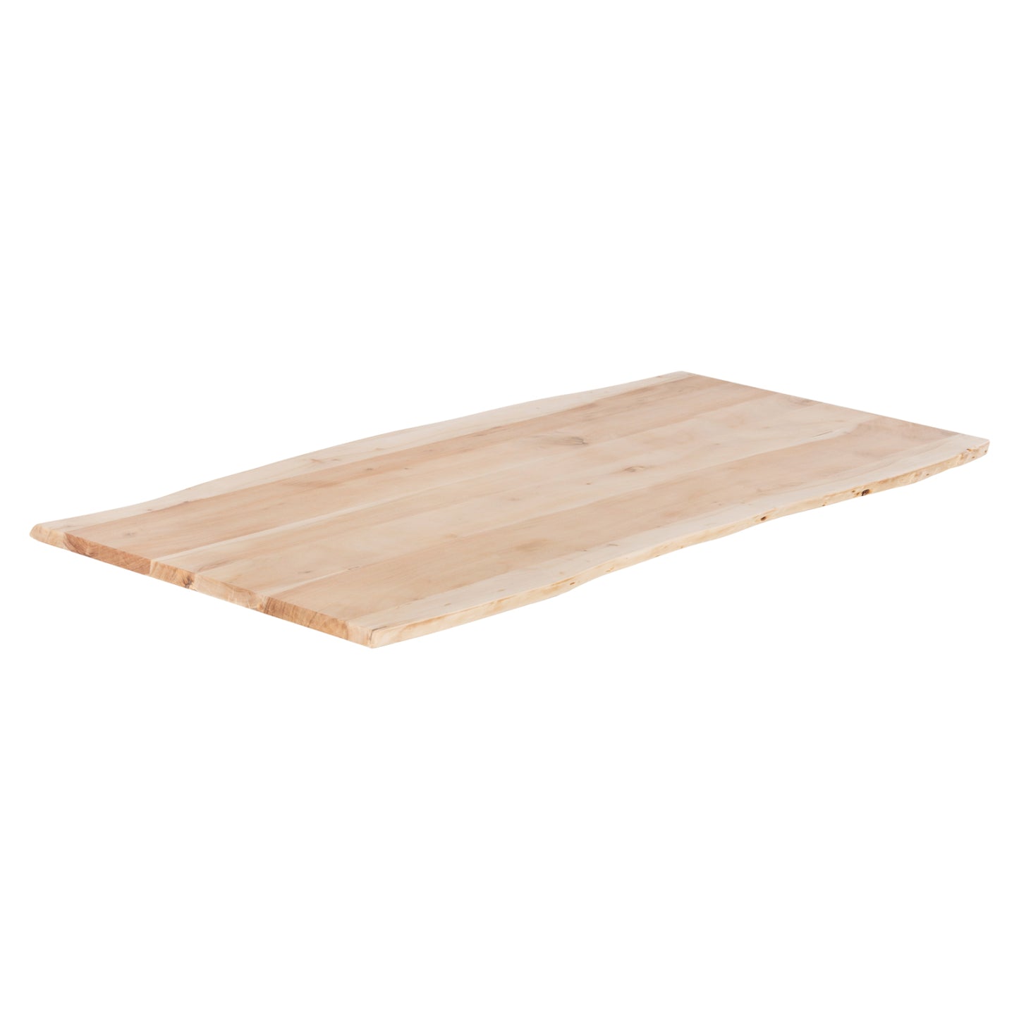 Tabletop-solid Acacia Wood Hm8506.21 Natural Wood Color 200x95x4(thickness) Cm.