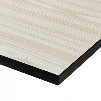 Table Top Made Of Mdf 70x70 Cm. Hm8438.03 Oak Black