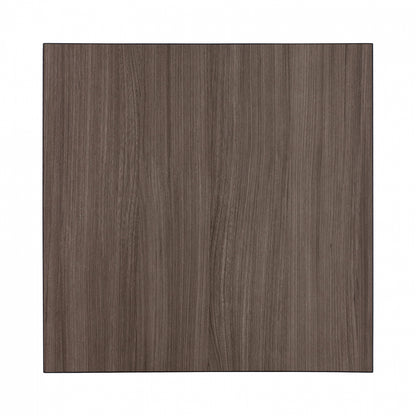 Table Top From Mdf 80x80 Cm. Hm8439.01 Carbon Black