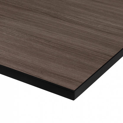 Table Top From Mdf 80x80 Cm. Hm8439.01 Carbon Black