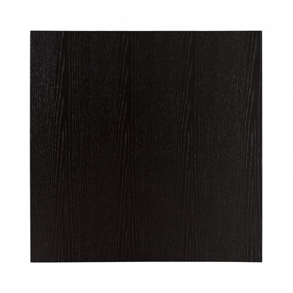 Table Top From Mdf 80x80 Cm. Black Hm8439.02