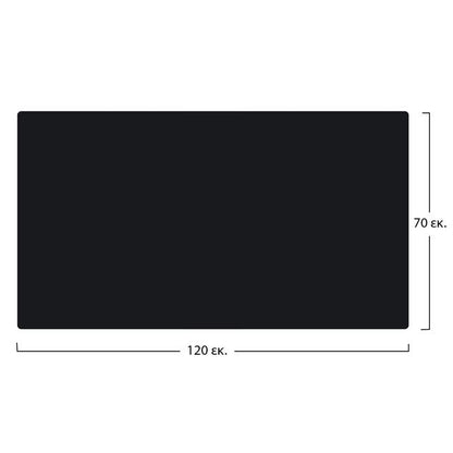 Table's Desktop Compact Hpl 120x70 Cm Black Hm5163.03