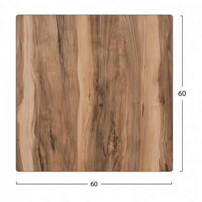 ΕΠΙΦΑΝΕΙΑ ΤΡΑΠΕΖΙΟΥ Hpl Hm5837.10 Indian Shesham 60x60 εκ. ΠΑΧΟΥΣ 12mm.
