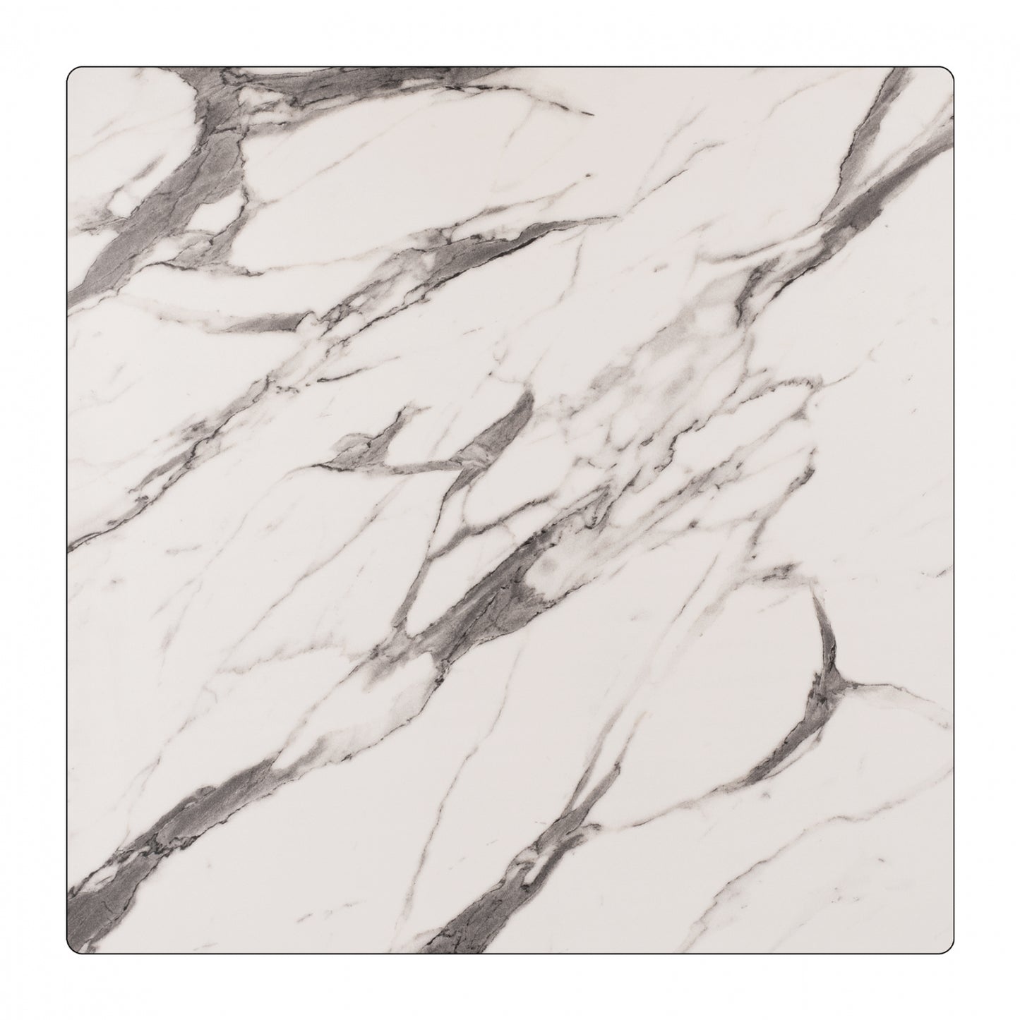 ΕΠΙΦΑΝΕΙΑ ΤΡΑΠΕΖΙΟΥ Hpl Hm5839.11 Marble White-grey 80x80 εκ. ΠΑΧΟΥΣ 12mm.