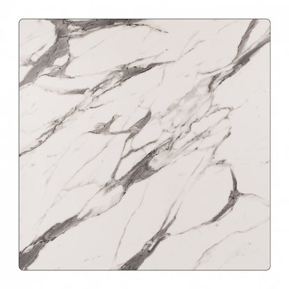 ΕΠΙΦΑΝΕΙΑ ΤΡΑΠΕΖΙΟΥ Hpl Hm5839.11 Marble White-grey 80x80 εκ. ΠΑΧΟΥΣ 12mm.