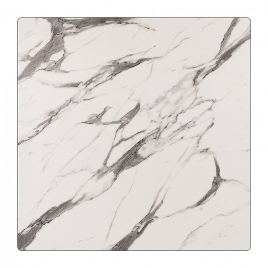 ΕΠΙΦΑΝΕΙΑ ΤΡΑΠΕΖΙΟΥ Hpl Hm5839.11 Marble White-grey 80x80 εκ. ΠΑΧΟΥΣ 12mm.