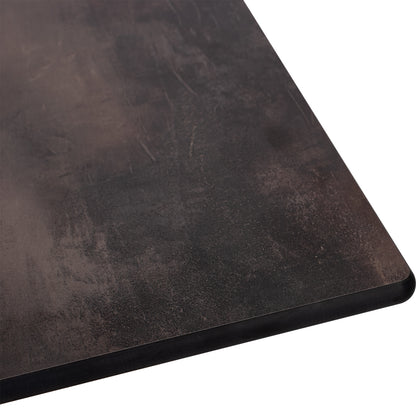 Hpl Tabletop Hm5838.25 Square In Ferndale Concrete Color 69x69cm