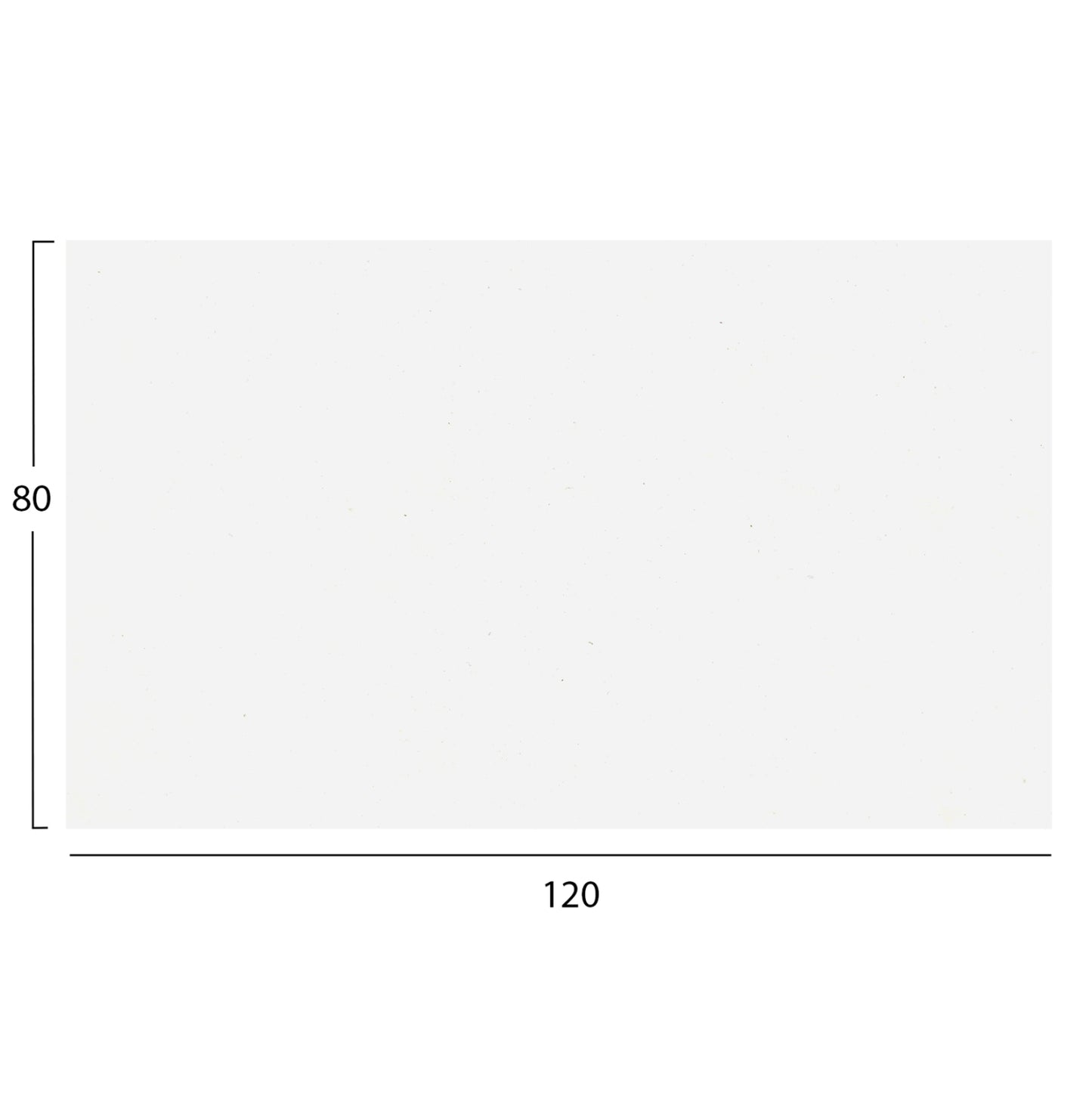 Hpl Tabletop Hm5840.22 Rectangular In White 120x80cm.