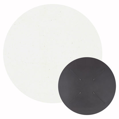 Hpl Tabletop Hm5842.22 Round In White Φ70cm.