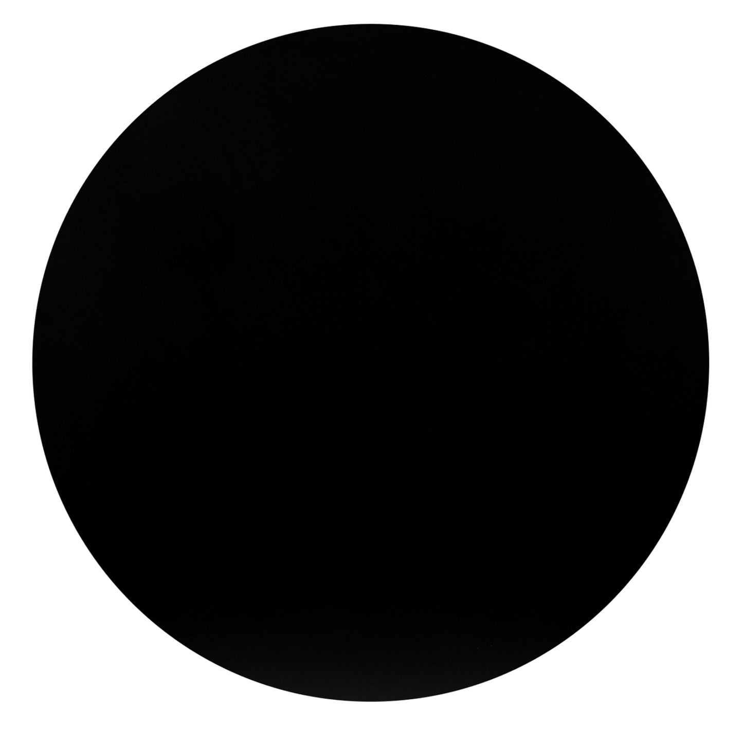 Hpl Tabletop Hm6351.21 Round In Black Φ120cm.