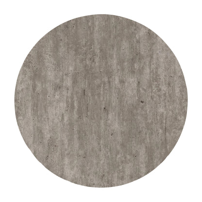 Hpl Tabletop Hm6351.37 Round In Concrete Φ120cm.